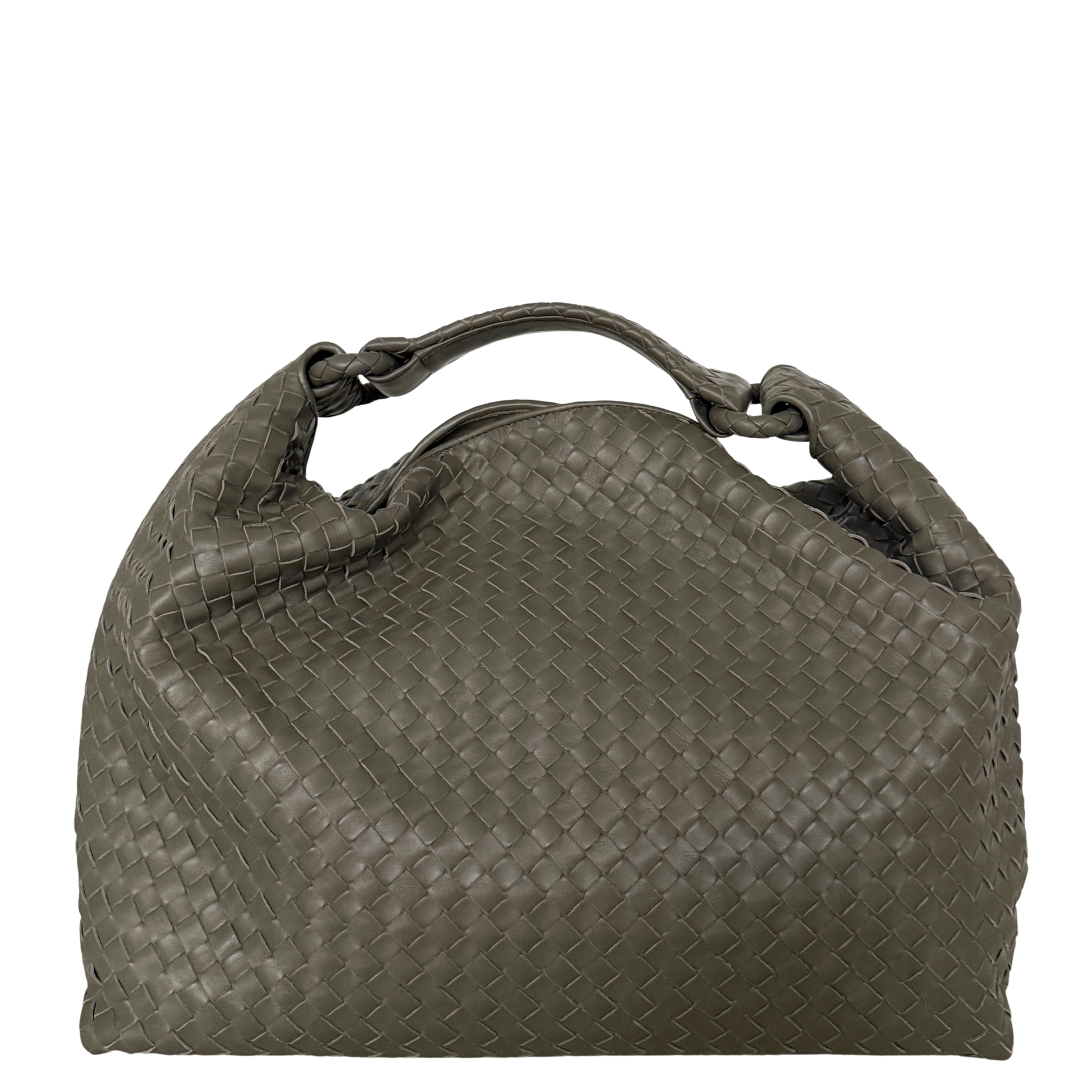Bottega Veneta Hop Intrecciato Braun / neuwertig Bottega Veneta