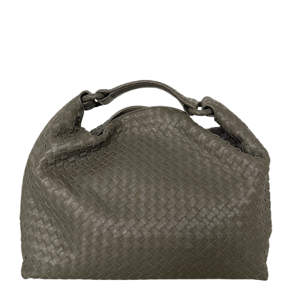 Bottega Veneta Hop Intrecciato Braun / neuwertig Bottega Veneta