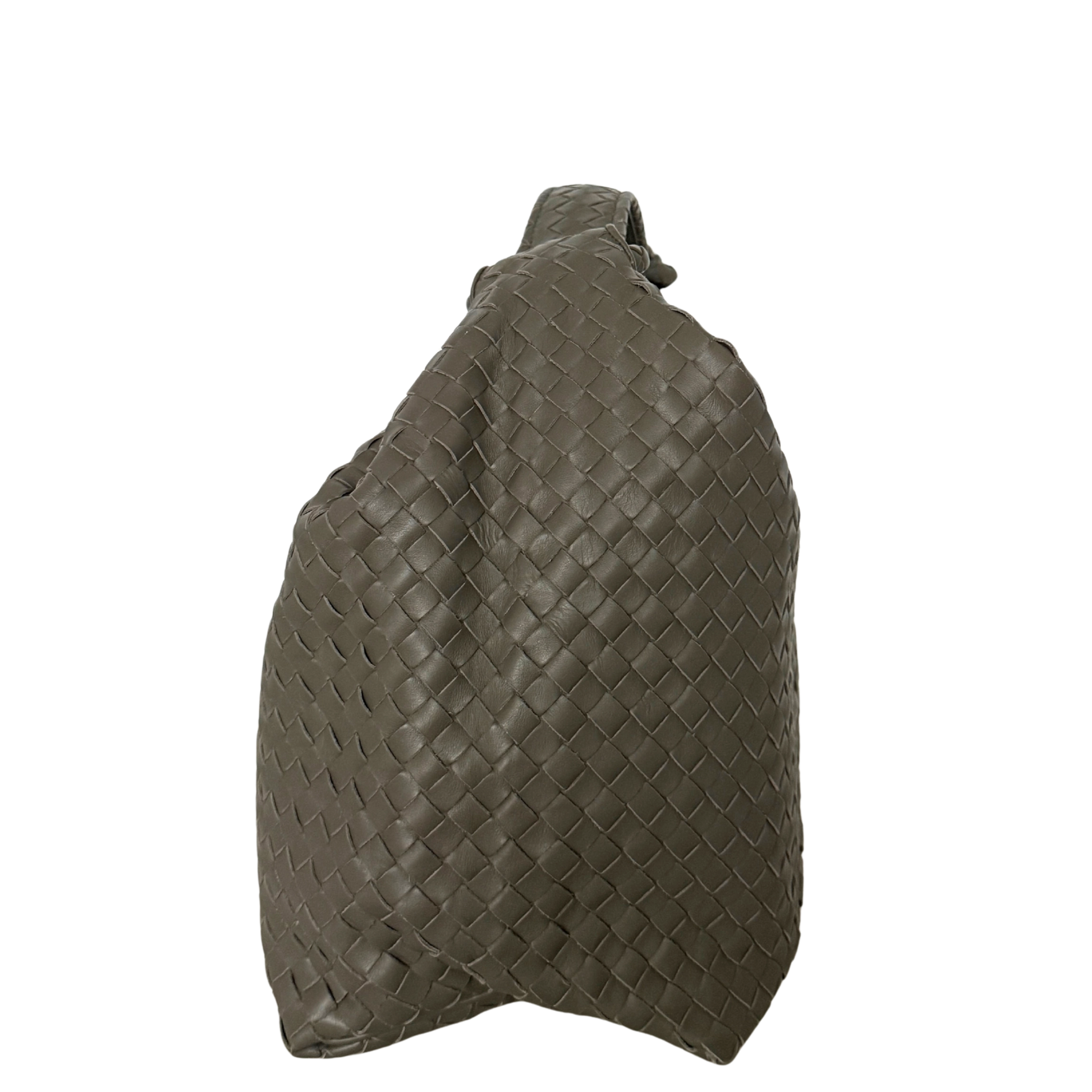 Bottega Veneta Hop Intrecciato Braun / neuwertig Bottega Veneta