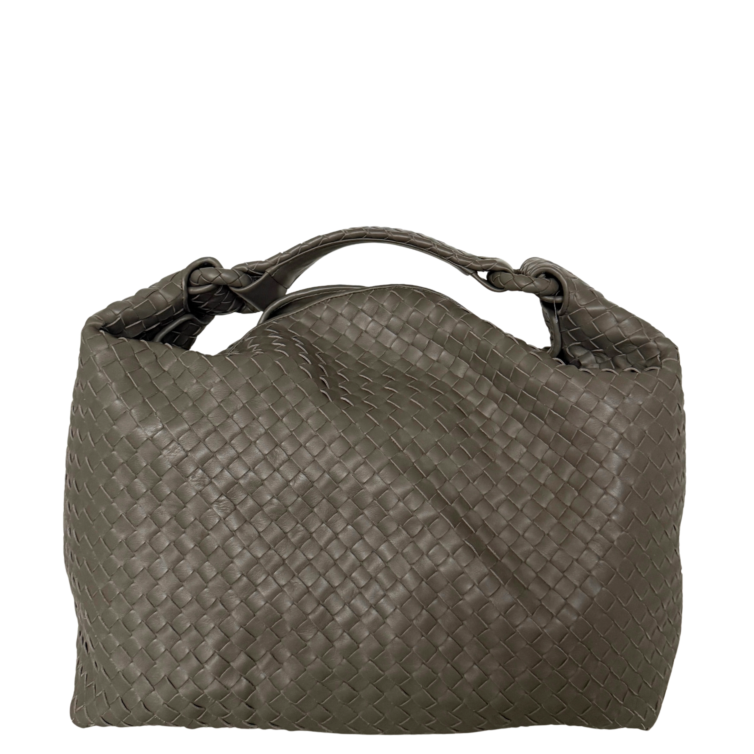 Bottega Veneta Hop Intrecciato Braun / neuwertig Bottega Veneta
