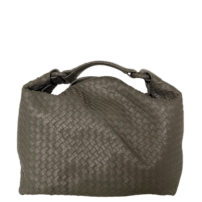Bottega Veneta Hop Intrecciato Braun / neuwertig Bottega Veneta