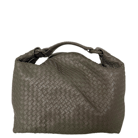 Bottega Veneta Hop Intrecciato Braun / neuwertig Bottega Veneta