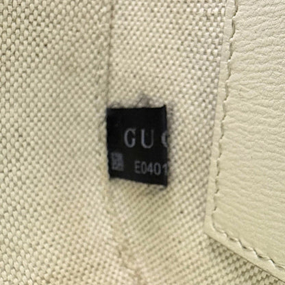 Gucci Kleine Horsebit 1955 Schultertasche Weiß / sehr gut Gucci