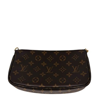Louis Vuitton Multi Pochette Accessoires Monogram Khaki Fullset / sehr gut Louis Vuitton