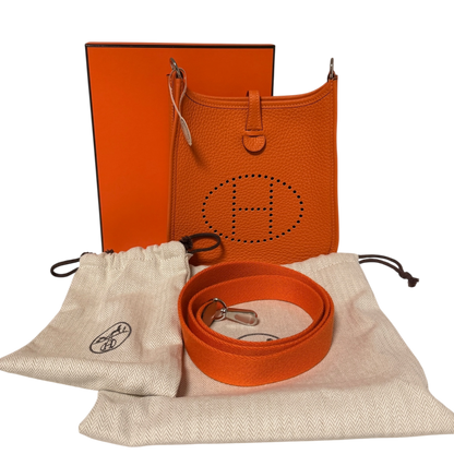 Hermès Evelyne 16 Leder Orange  Fullset 2026  / neuwertig Hermès