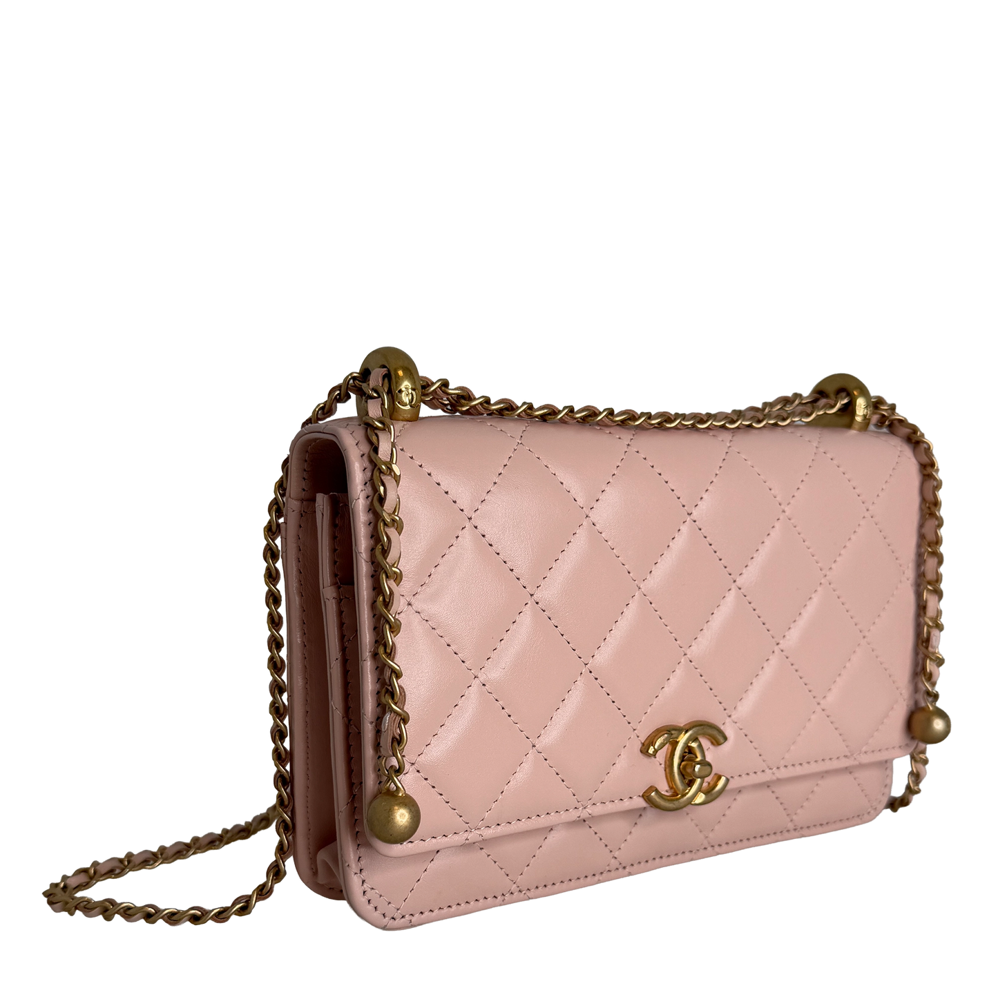 Chanel Wallet on Chain Rosa Kalbsleder 2024 / neuwertig Chanel