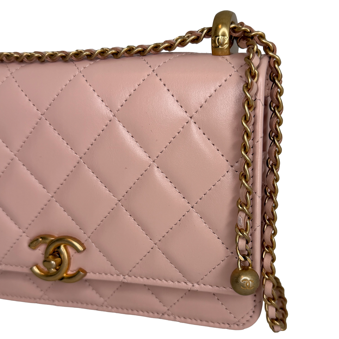 Chanel Wallet on Chain Rosa Kalbsleder 2024 / neuwertig Chanel