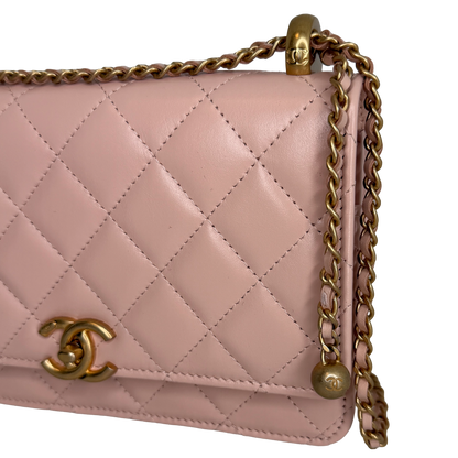 Chanel Wallet on Chain Rosa Kalbsleder 2024 / neuwertig Chanel