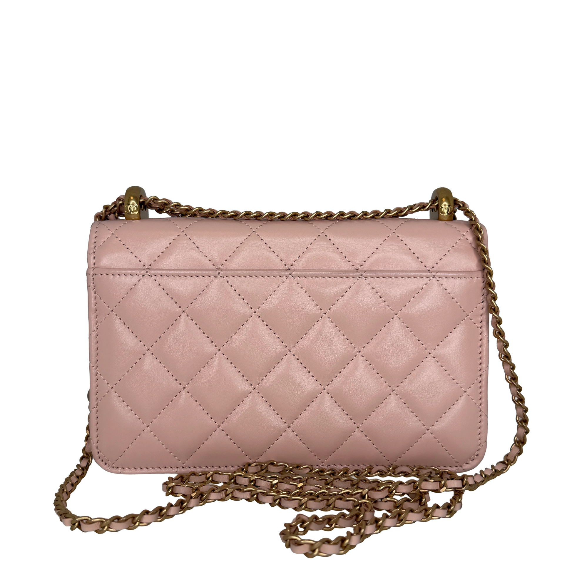 Chanel Wallet on Chain Rosa Kalbsleder 2024 / neuwertig Chanel