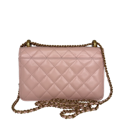Chanel Wallet on Chain Rosa Kalbsleder 2024 / neuwertig Chanel