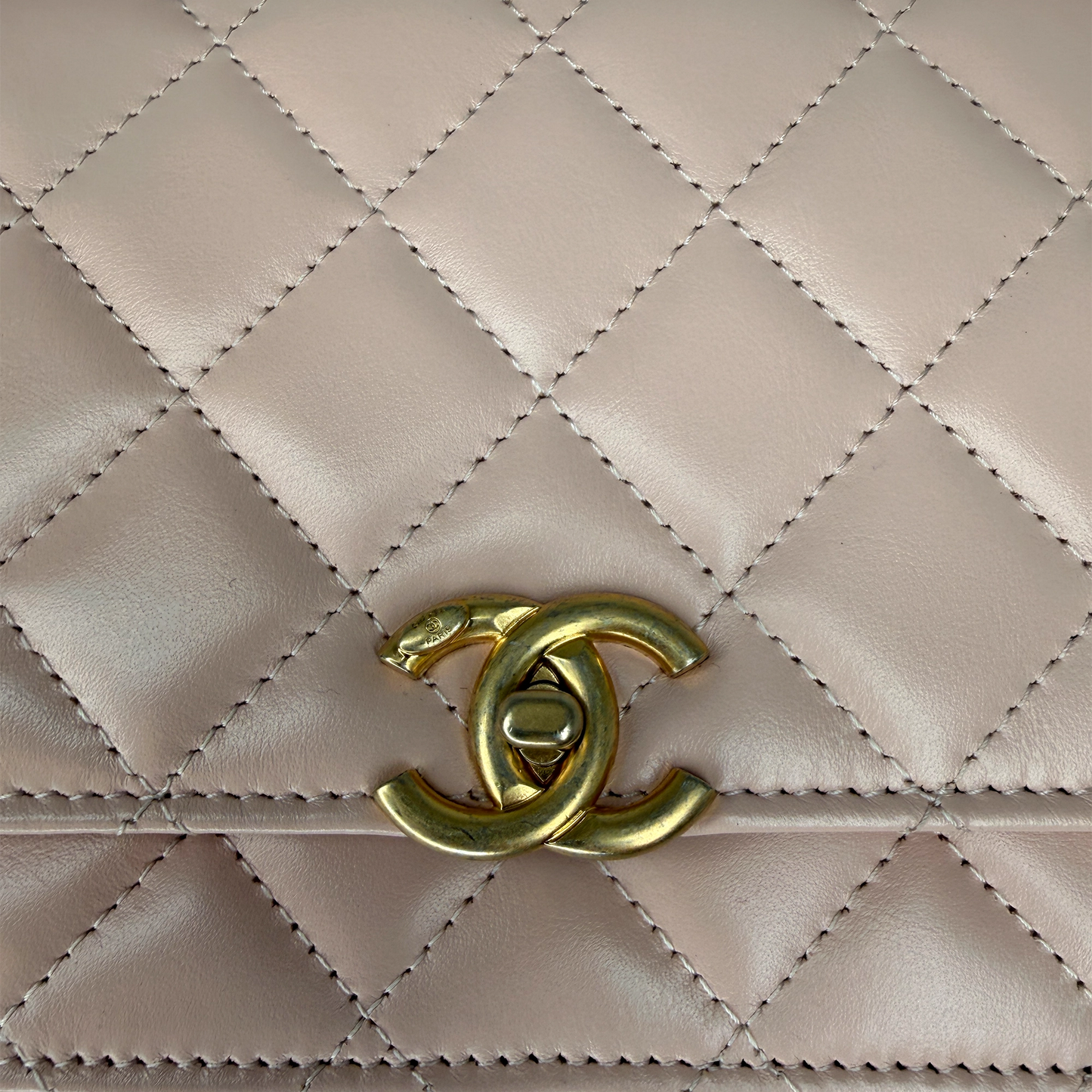 Chanel Wallet on Chain Rosa Kalbsleder 2024 / neuwertig Chanel
