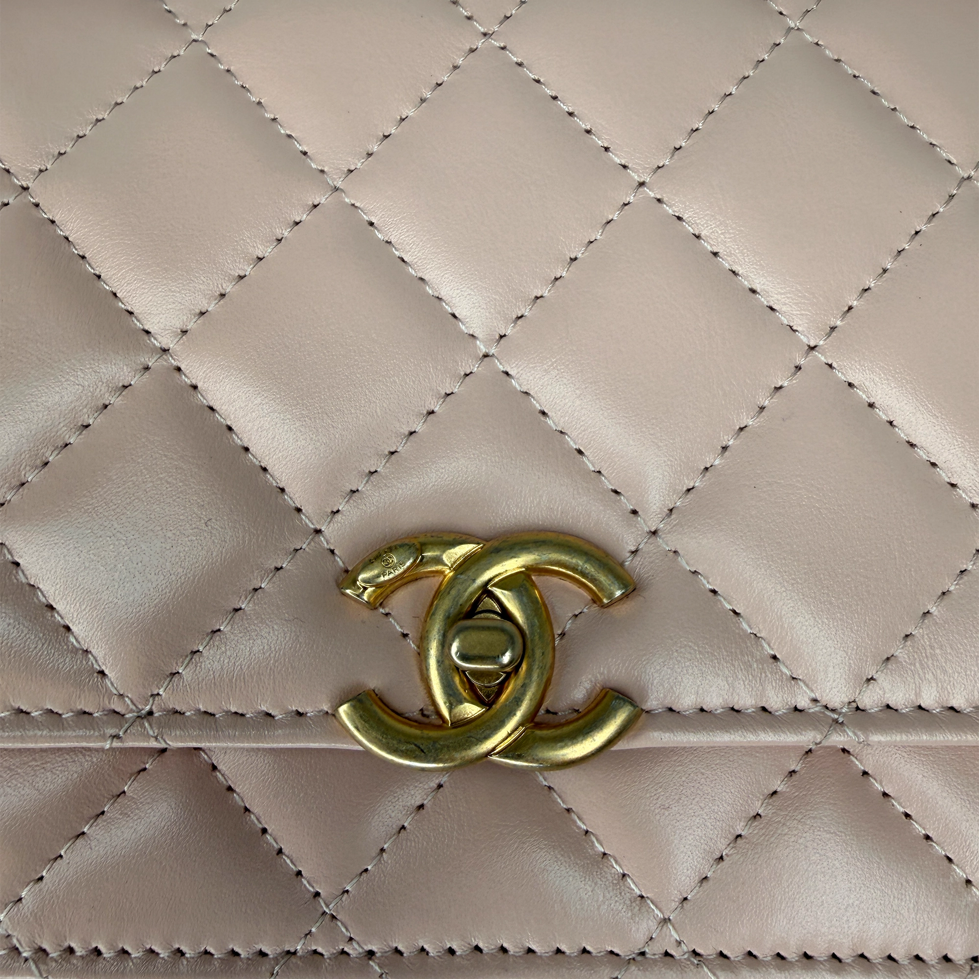 Chanel Wallet on Chain Rosa Kalbsleder 2024 / neuwertig Chanel