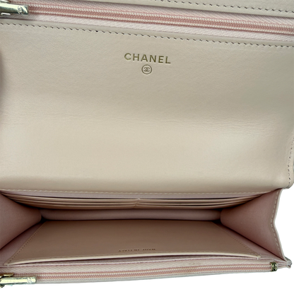 Chanel Wallet on Chain Rosa Kalbsleder 2024 / neuwertig Chanel