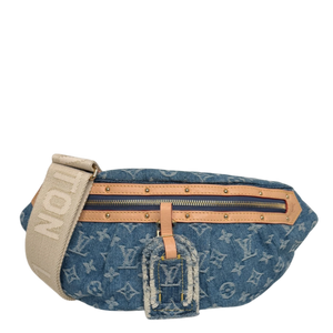 Louis Vuitton High Rise Monogram Denim M46837 Blau Fullset / sehr gut