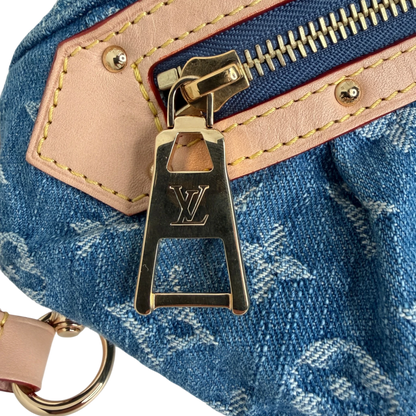 Louis Vuitton High Rise Monogram Denim M46837 Blau Fullset / sehr gut Louis Vuitton