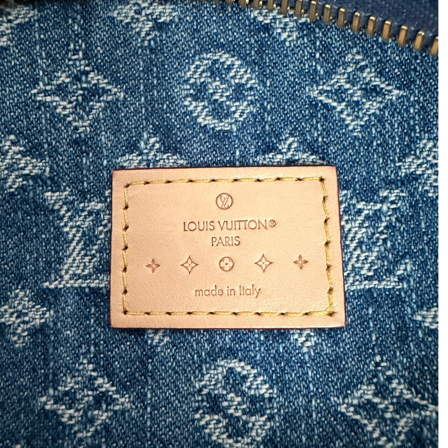 Louis Vuitton High Rise Monogram Denim M46837 Blau Fullset / sehr gut Louis Vuitton