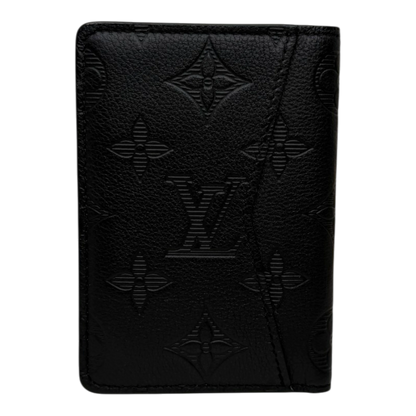 Louis Vuitton Taschenorganizer Monogram Shadow Leder Fullset / neuwertig Louis Vuitton