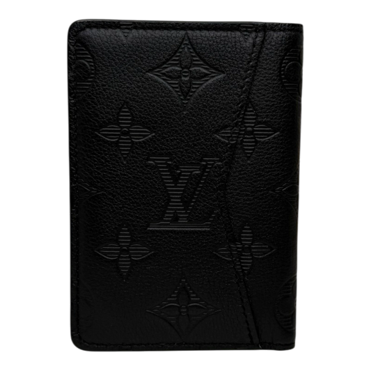 Louis Vuitton Taschenorganizer Monogram Shadow Leder Fullset / neuwertig Louis Vuitton