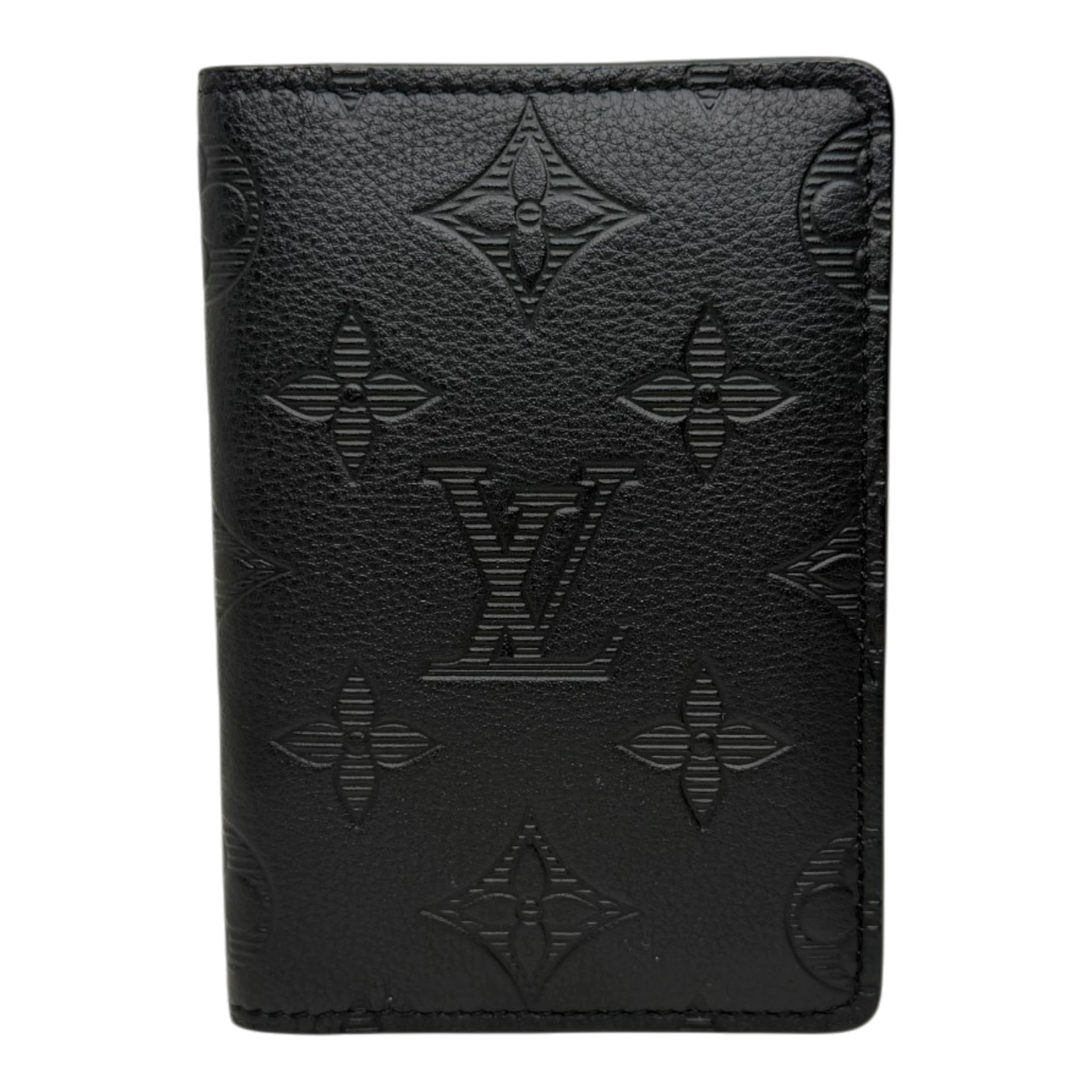 Louis Vuitton Taschenorganizer Monogram Shadow Leder Fullset / neuwertig Louis Vuitton