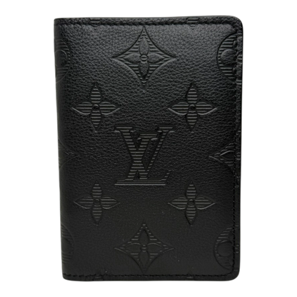 Louis Vuitton Taschenorganizer Monogram Shadow Leder Fullset / neuwertig Louis Vuitton