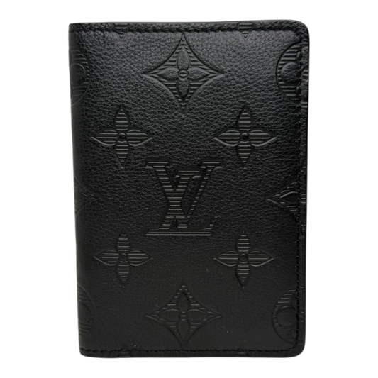 Louis Vuitton Taschenorganizer Monogram Shadow Leder Fullset / neuwertig Louis Vuitton