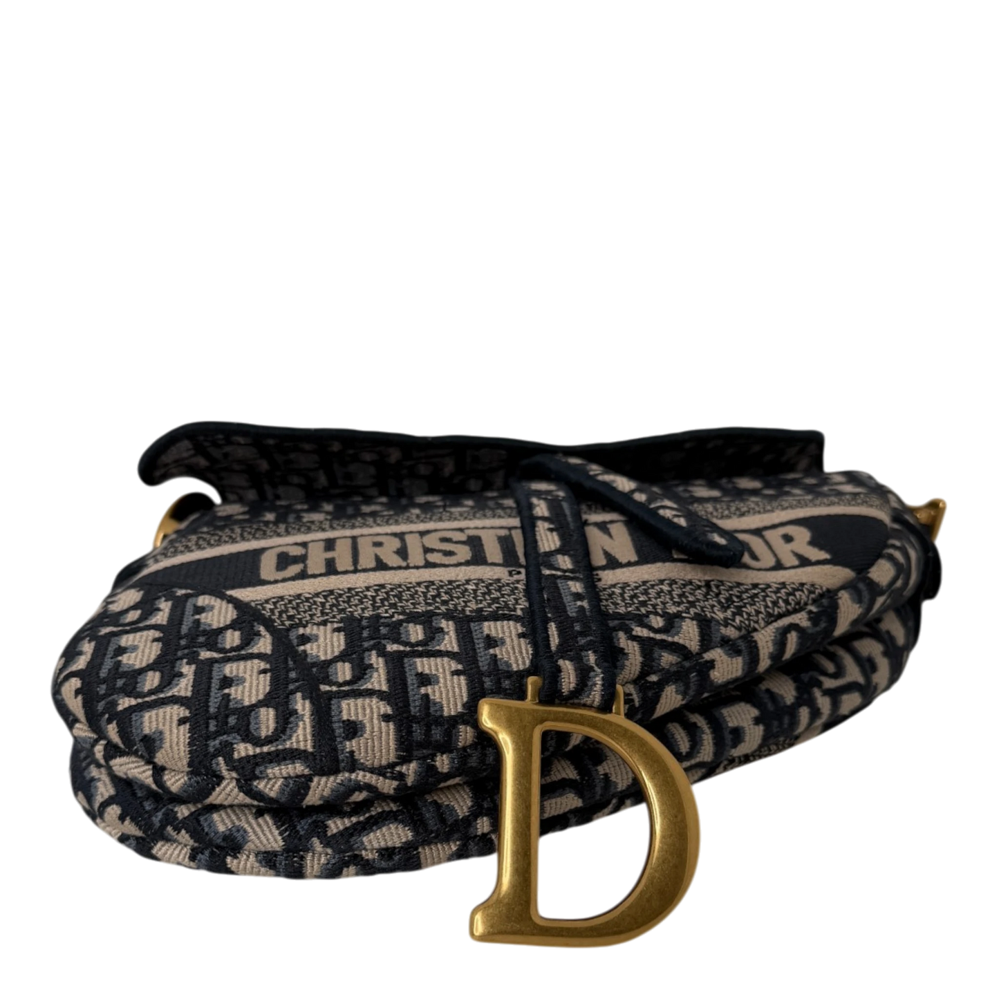 Dior Saddle Bag Dior Oblique mittelgroß / neuwertig Dior