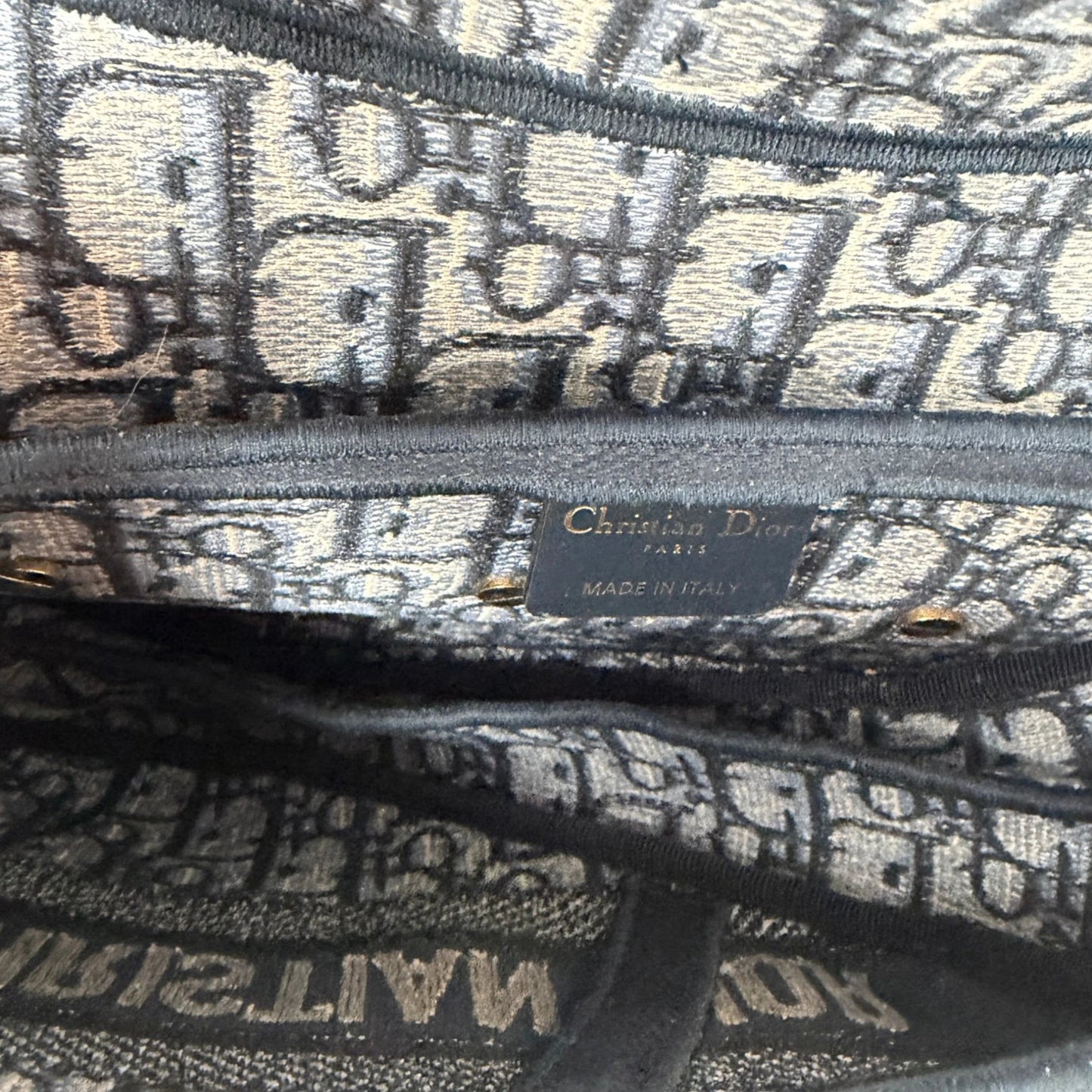 Dior Saddle Bag Dior Oblique mittelgroß / neuwertig Dior