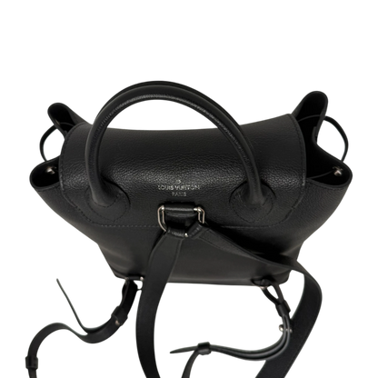 Louis Vuitton Lockme Lederrucksack schwarz silber / sehr gut Louis Vuitton
