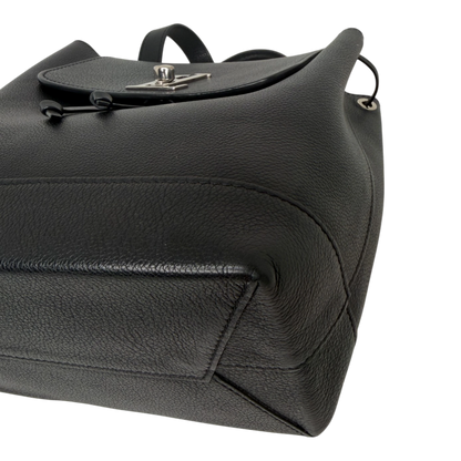 Louis Vuitton Lockme Lederrucksack schwarz silber / sehr gut Louis Vuitton