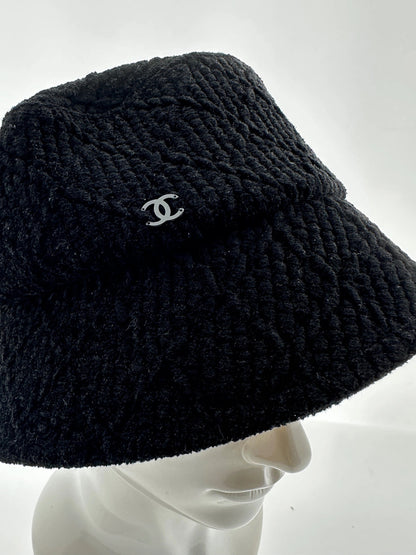 Chanel Hut schwarz / sehr gut Chanel