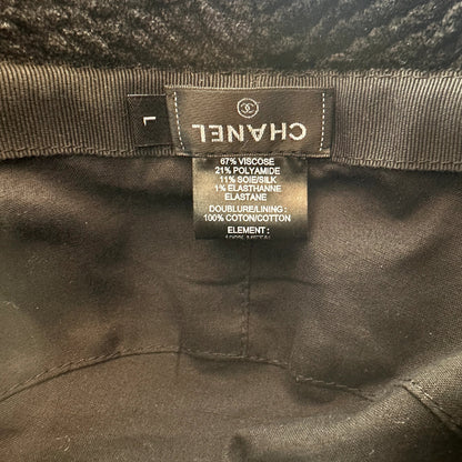 Chanel Hut schwarz / sehr gut Chanel