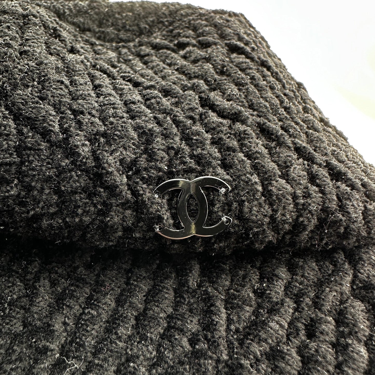 Chanel Hut schwarz / sehr gut Chanel