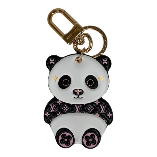 Louis Vuitton Key Holder Bag Charm Panda M00993 Fullset Louis Vuitton