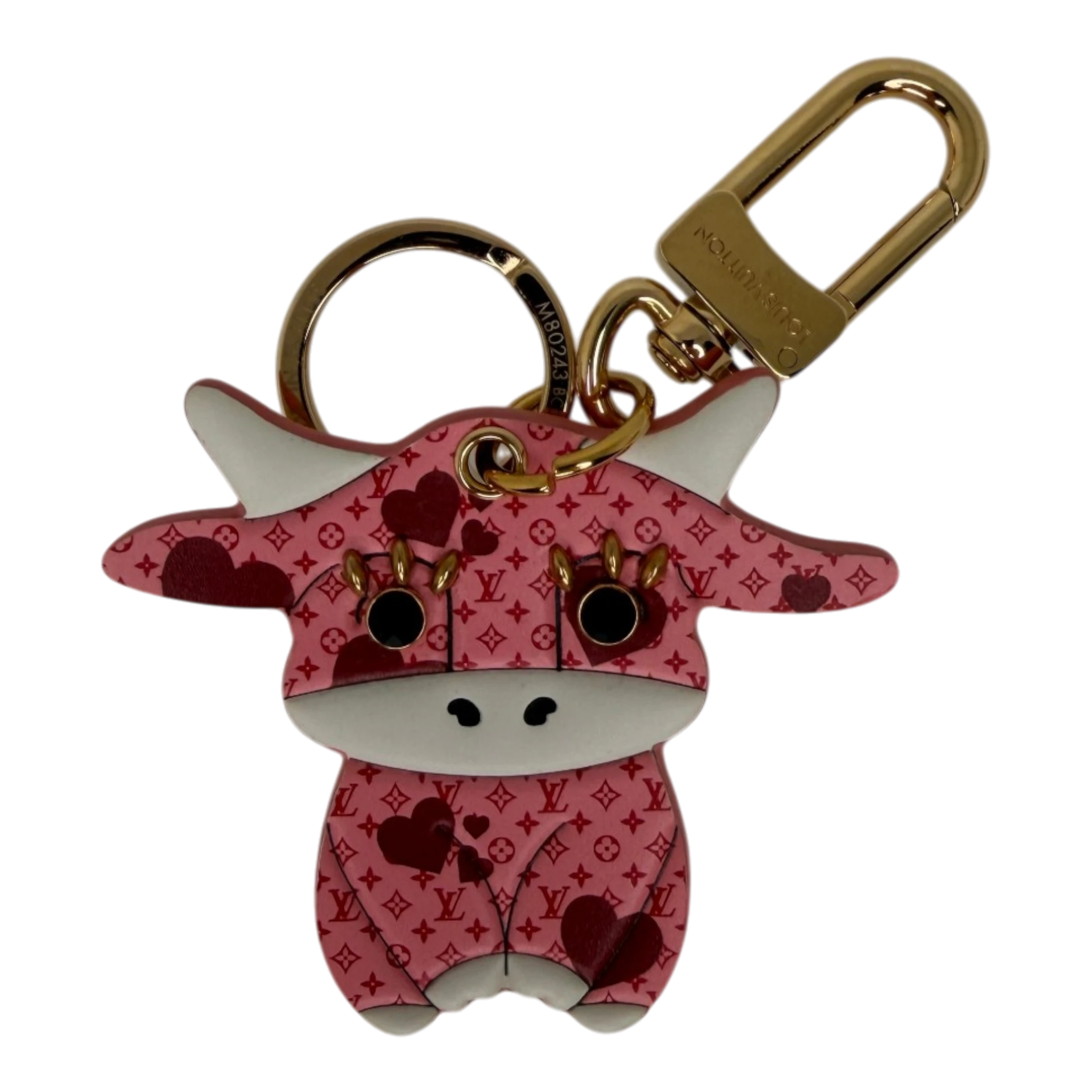 Louis Vuitton Key Holder Bag Charm Rodeo M80243 Fullset Louis Vuitton