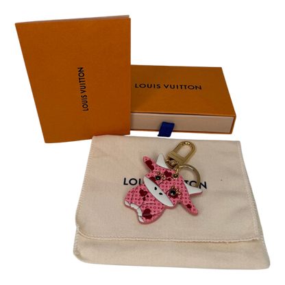 Louis Vuitton Key Holder Bag Charm Rodeo M80243 Fullset Louis Vuitton