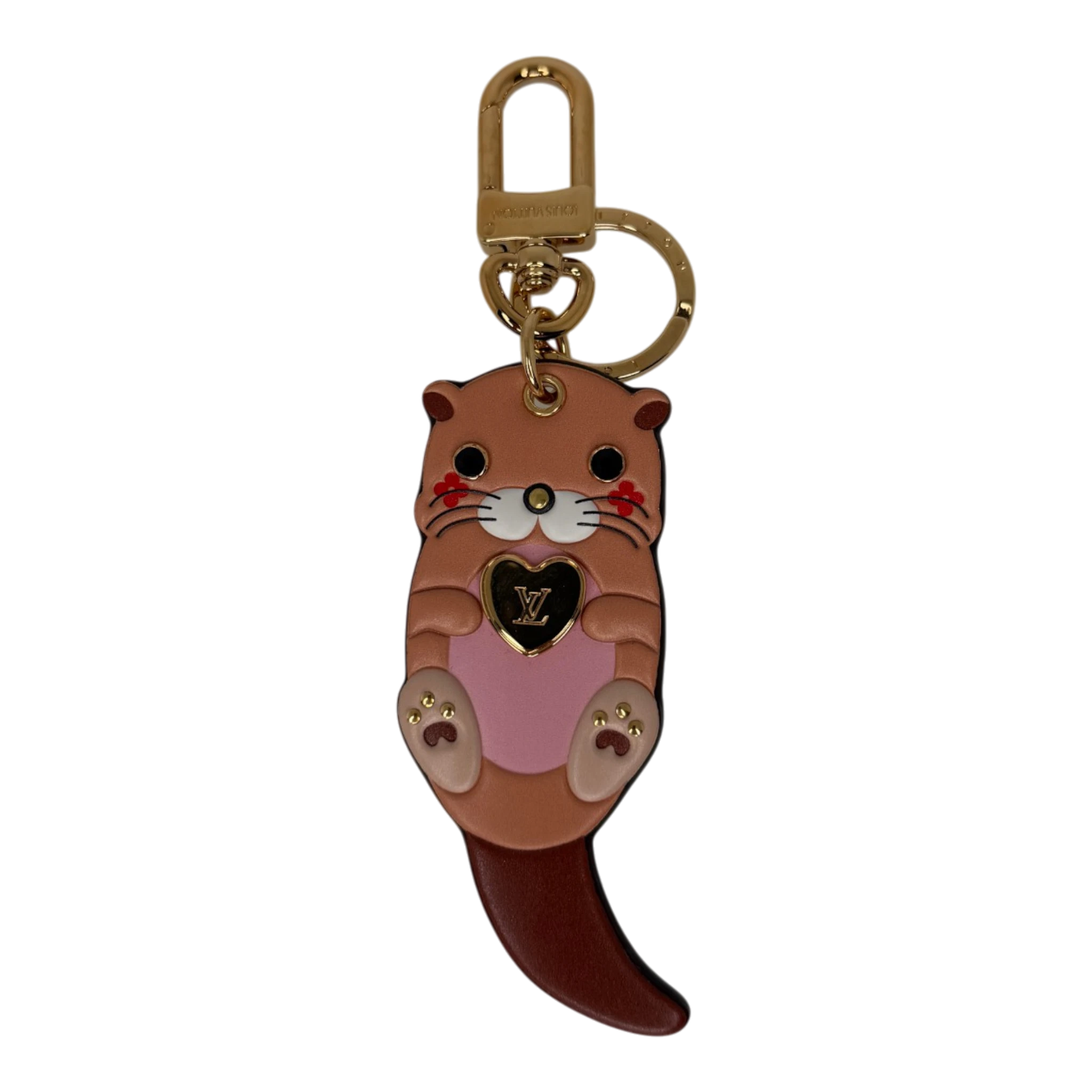 Louis Vuitton Key Holder Bag Charm Otter M00823 Louis Vuitton