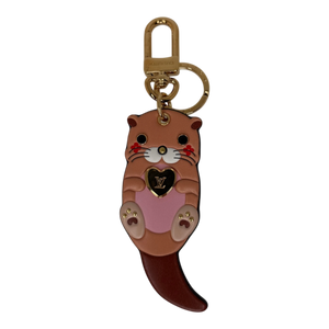Louis Vuitton Key Holder Bag Charm Otter M00823