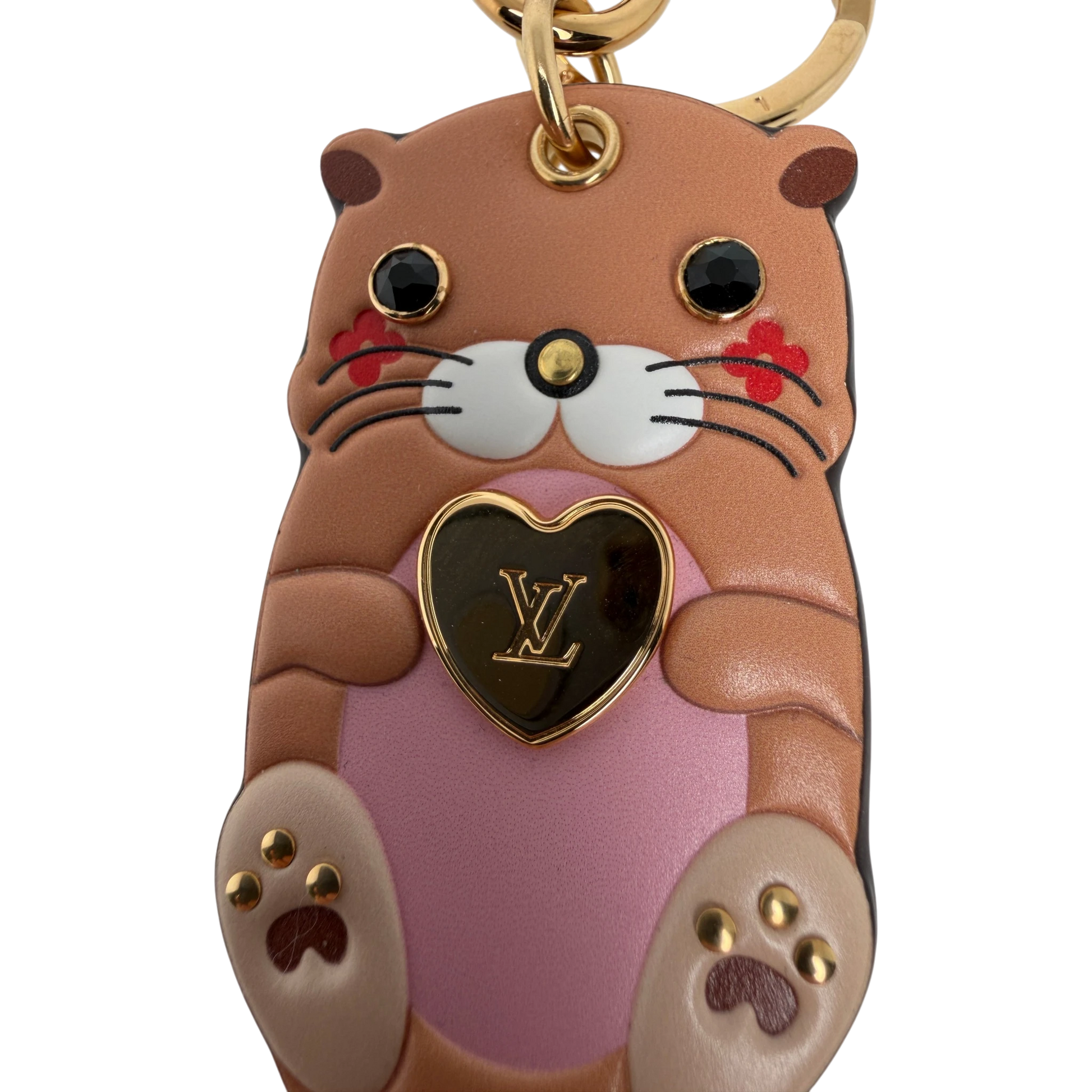 Louis Vuitton Key Holder Bag Charm Otter M00823 Louis Vuitton