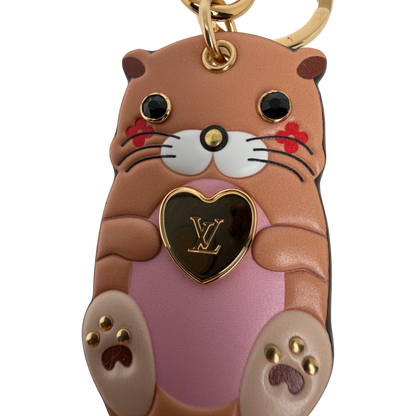 Louis Vuitton Key Holder Bag Charm Otter M00823 Louis Vuitton