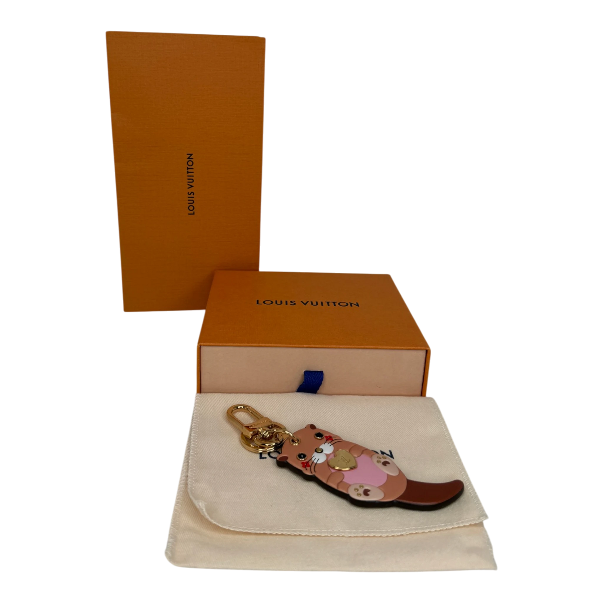 Louis Vuitton Key Holder Bag Charm Otter M00823 Louis Vuitton