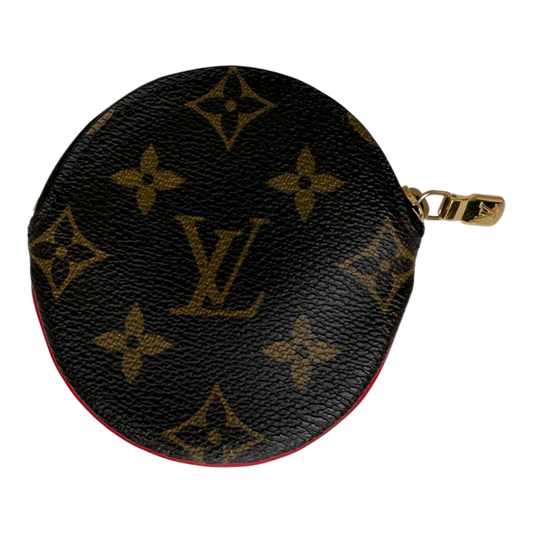 Louis Vuitton Monogram Vivienne Xmas Round Coin Purse Fullset Louis Vuitton