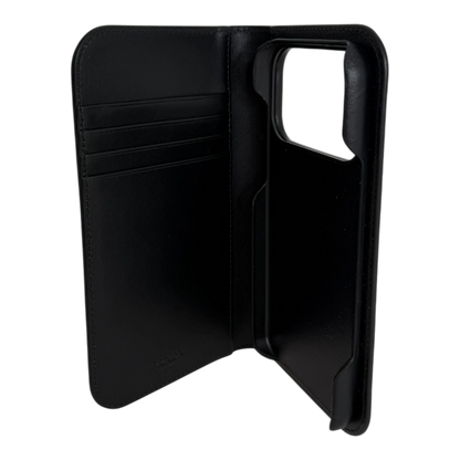 Prada Hülle iPhone 17 Pro Max Saffiano Leder schwarz Fullset Prada