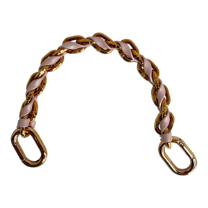 Louis Vuitton Braided kurze Kette goldene Hardware
