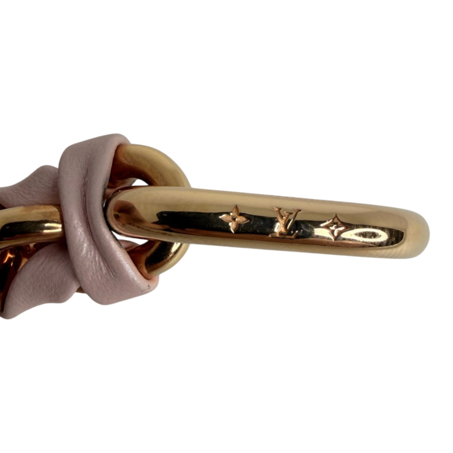 Louis Vuitton Braided kurze Kette goldene Hardware Louis Vuitton