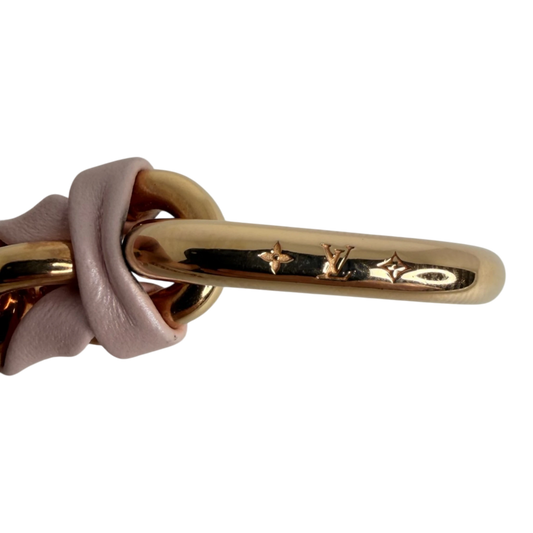 Louis Vuitton Braided kurze Kette goldene Hardware Louis Vuitton