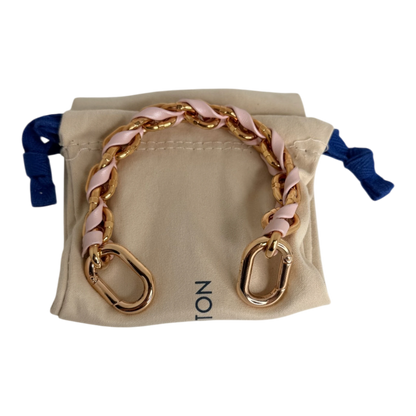 Louis Vuitton Braided kurze Kette goldene Hardware Louis Vuitton