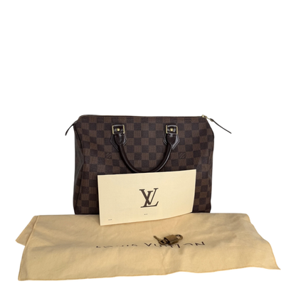 Louis Vuitton Speedy 30 Damier Ebene Braun N41531 Louis Vuitton