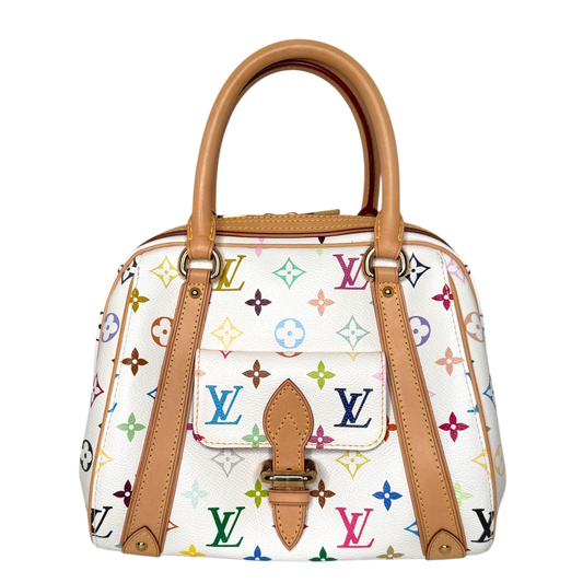 Louis Vuitton Priscilla Multicolor Takashi Murakami white Louis Vuitton