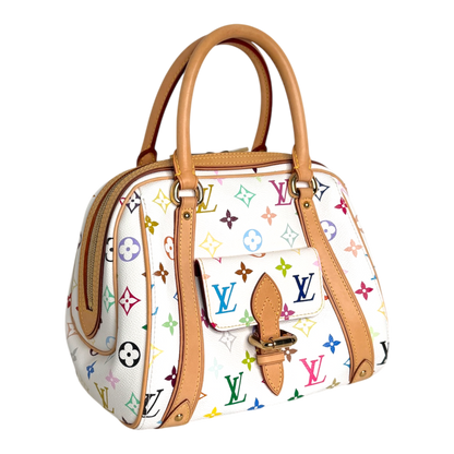 Louis Vuitton Priscilla Multicolor Takashi Murakami white Louis Vuitton