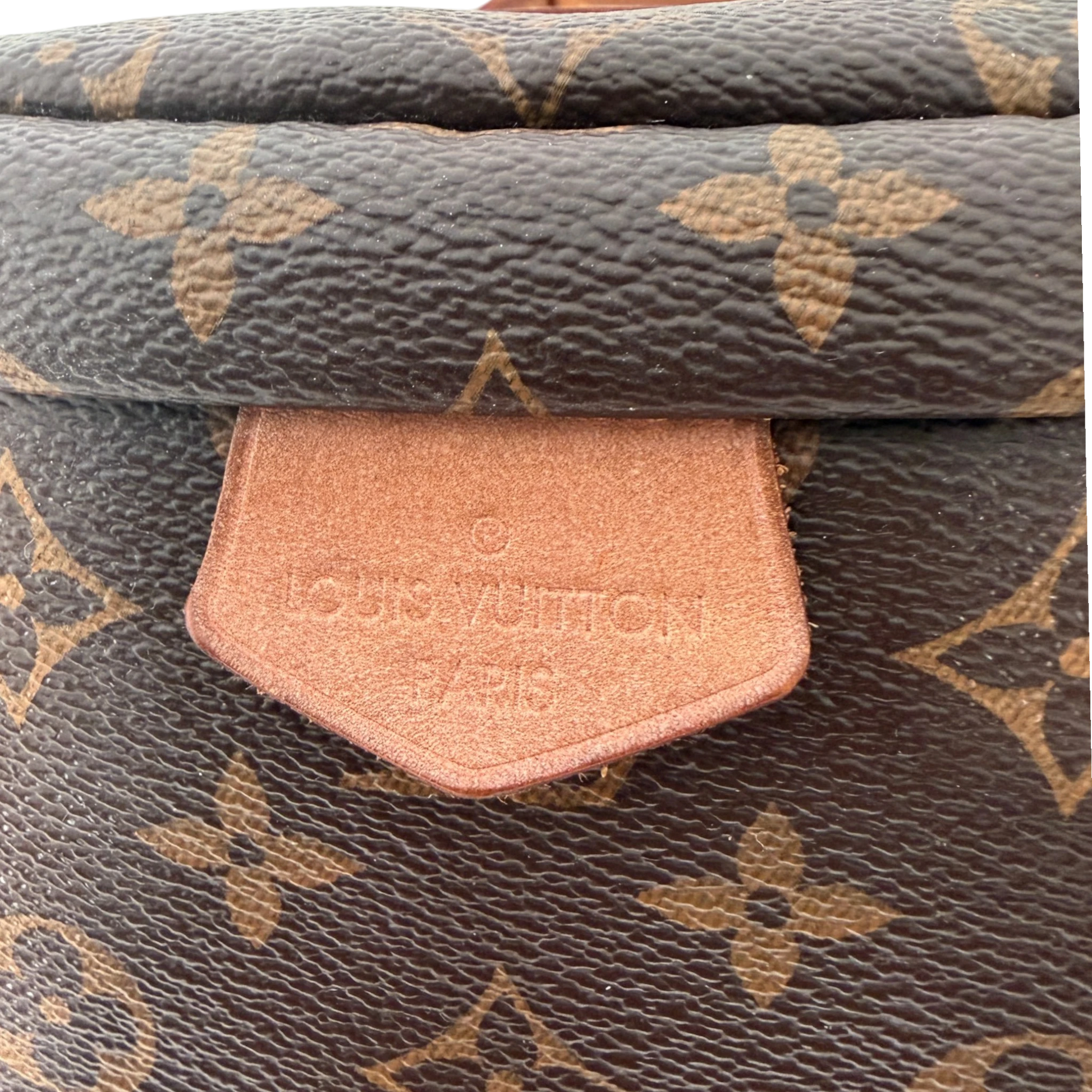 Louis Vuitton Bumbag Monogram Canvas M43644 Braun Louis Vuitton
